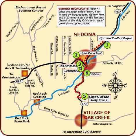 a map showing the location of sedona state park and campgrounds in indiana