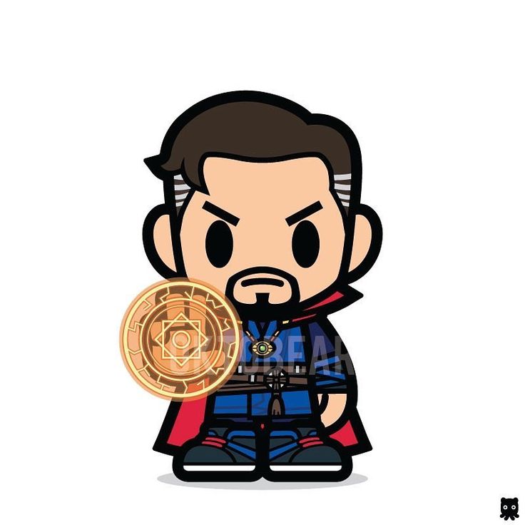 a cartoon character holding a bit coin