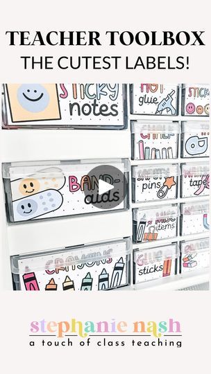 teacher toolbox the cutest labels