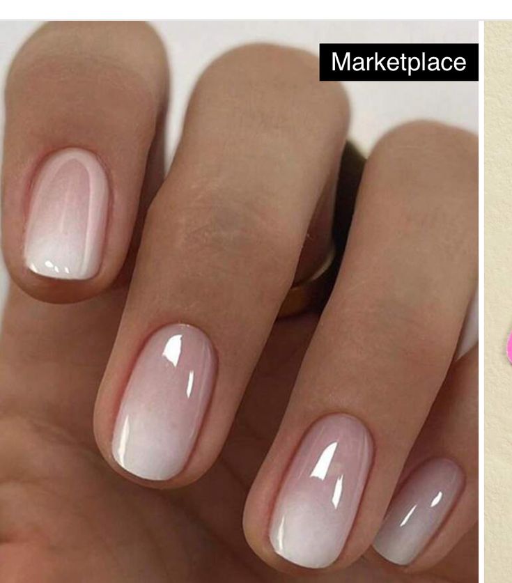 Ombre Gel Nails, Bridal Manicure, Ombre Acrylic, Pedi Ideas, Ombre Nail, French Acrylic Nails, Ombre Nail Designs, Bride Nails, White Nail