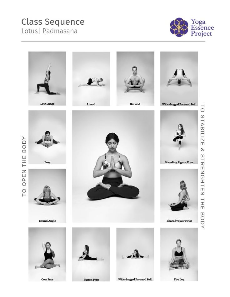 a woman is doing yoga poses in black and white