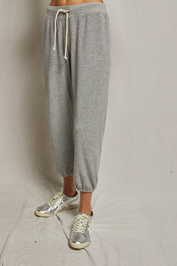 these loop terry joggers are the perfect add to your summer wardrobe. lighter weight than your regular sweatpant with a super soft worn in feel. pair with the Marley tank for a complete set. thoughtfully produced in california Comfy Sweats With Elastic Waistband For Lounging, Comfortable Loungewear Activewear With Drawstring, Comfy Joggers With Drawstring For Lounging, Comfy Drawstring Joggers For Lounging, Cozy Joggers With Drawstring And Relaxed Fit, Comfy Sweats With Drawstring For Lounging, Cozy Relaxed Fit Joggers With Drawstring, Cozy Joggers With Elastic Waistband For Loungewear, Comfy Sweats With Elastic Waistband For Everyday