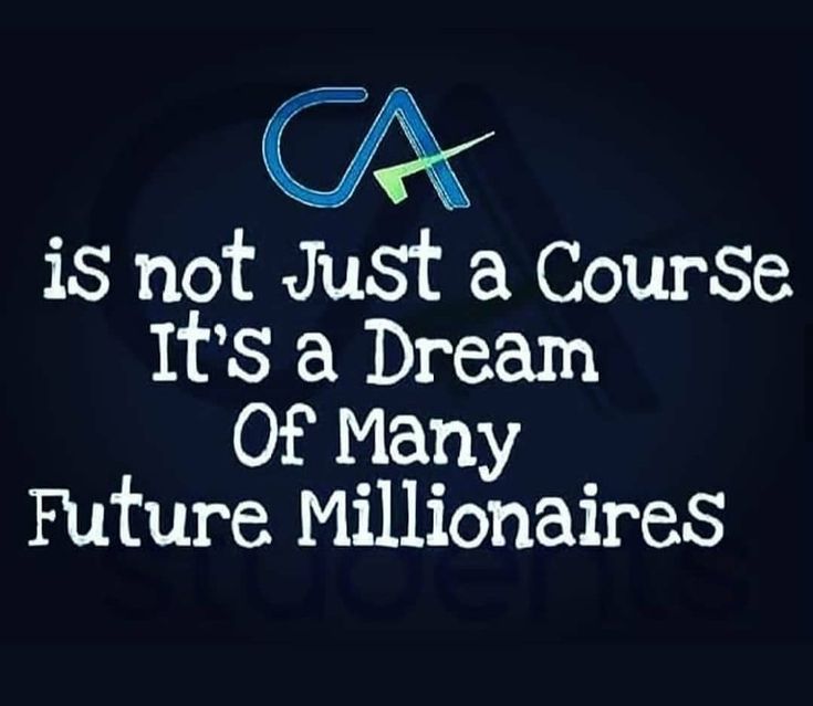 a quote that reads, is not just a course it's a dream of many future