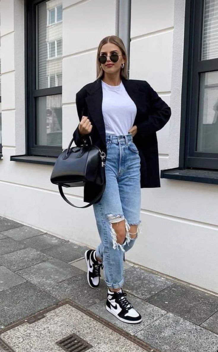 Dunk Outfit, Dunks Outfit, Streetwear Fall, Jordan Outfits, Neue Outfits, Looks Street Style, Causual Outfits, Blazer Outfits, Mode Inspiration