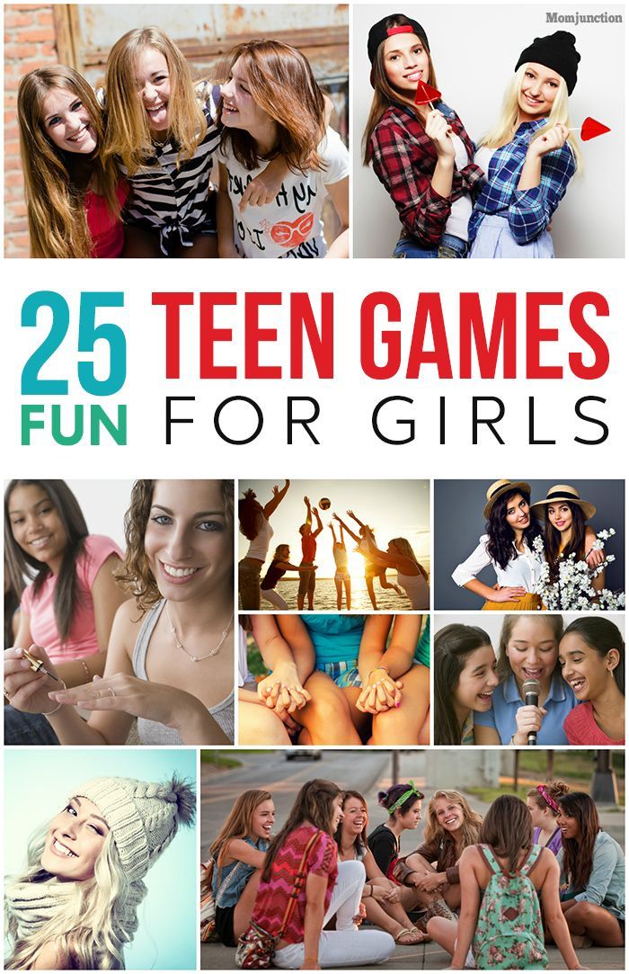 25 Fun Teen Games For Girls: we have compiled a list of 25 games that your teen will love playing with her pals. Fun Party Games For Teenagers, Pijamas Party Ideas, Fun Teen Games, Party Games For Teenagers, Games For Teenagers, Teen Games, Teenager Party, Teen Sleepover, Teenage Parties