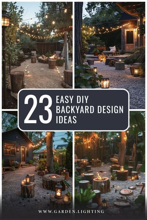 backyard design ideas that are easy to do and great for the garden or patio area