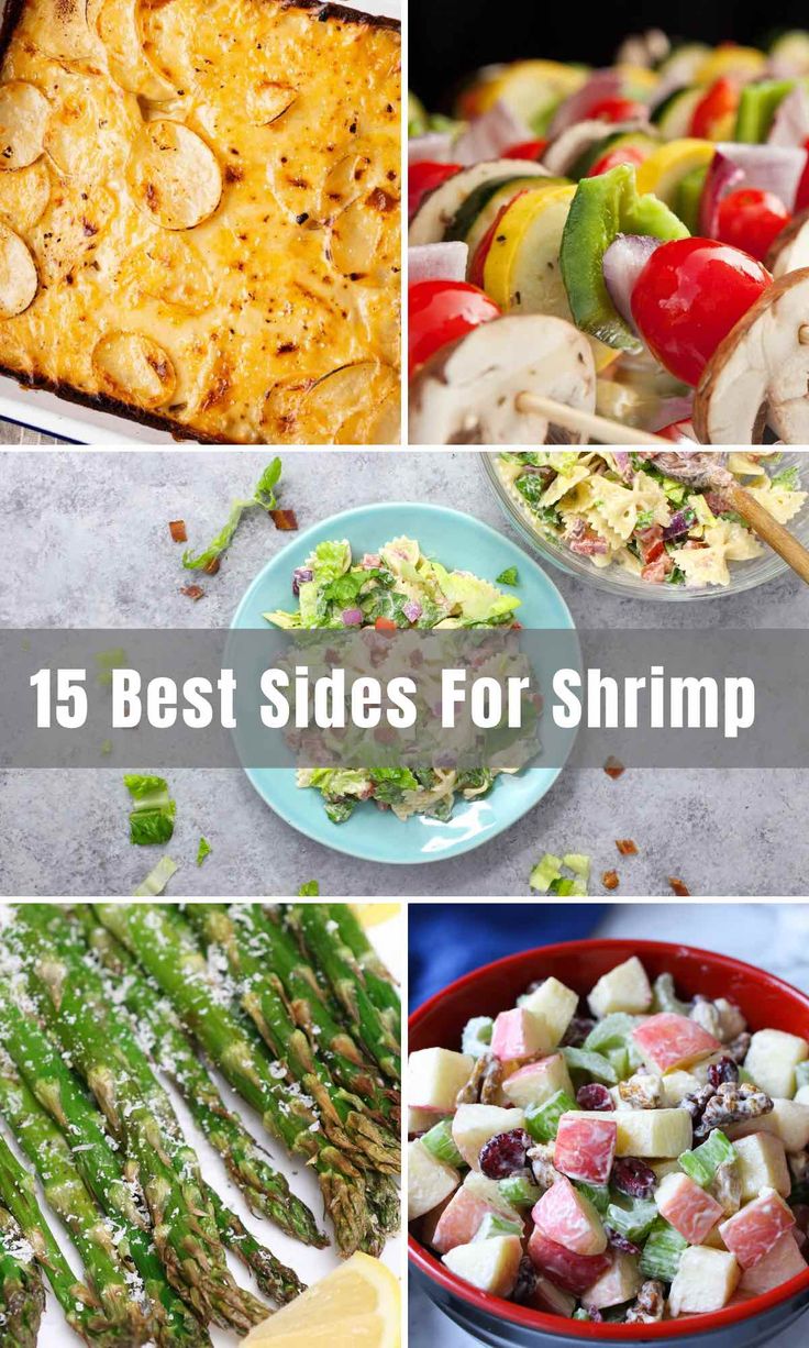 the top 15 best sides for shrimp and asparagus