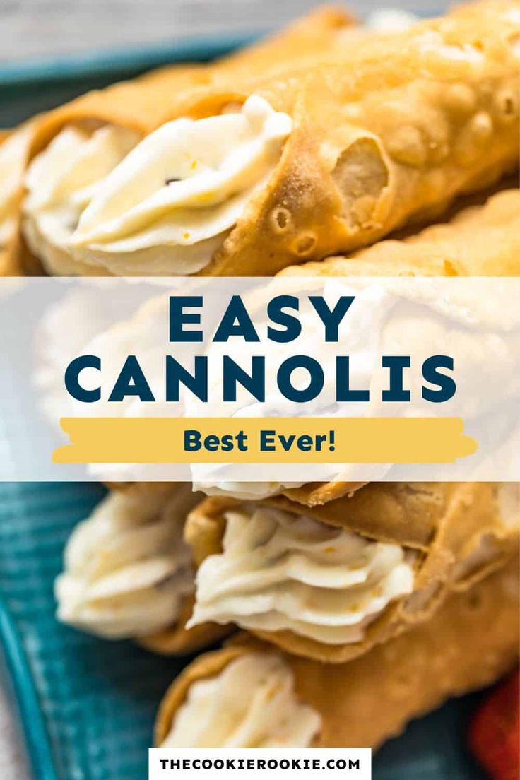 the best easy cannolis recipe is in this post - it - yourself photo