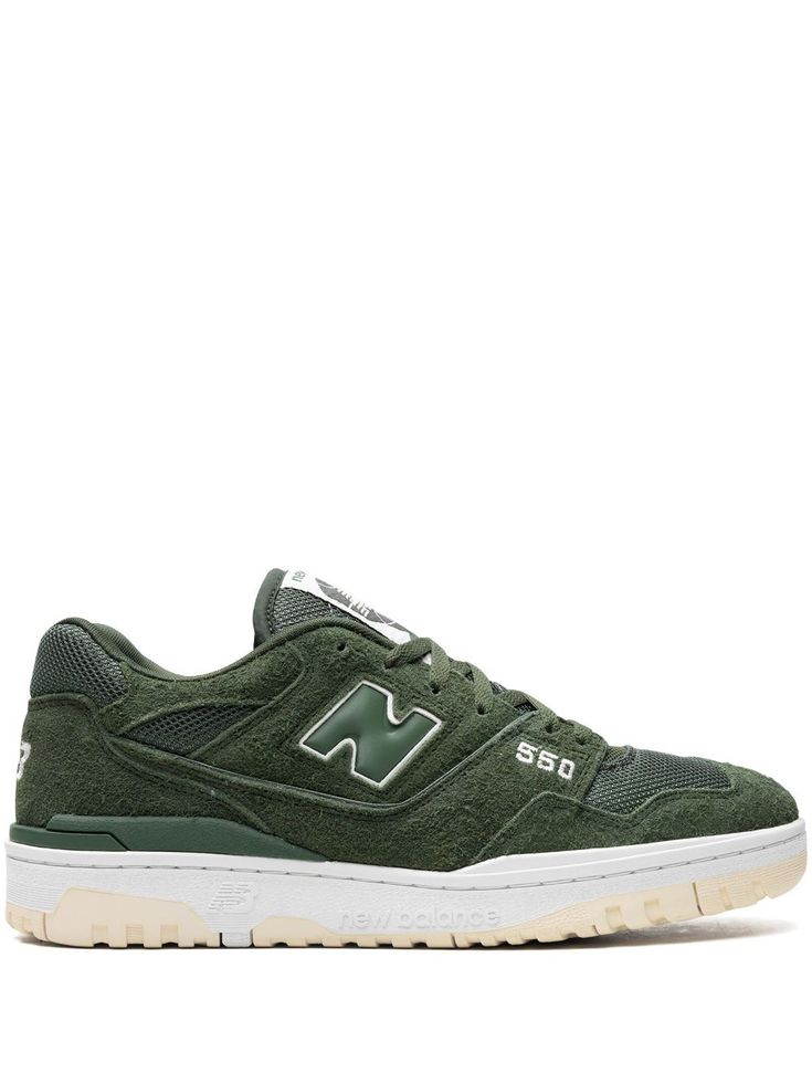 dark green calf suede embossed logo to the side embroidered logo to the rear round toe front lace-up fastening logo patch at the tongue branded insole rubber sole Release date: September 29, 2023 These styles are supplied by a premium and authenticated sneaker marketplace. Stocking only the most sought-after footwear, they source and curate some of the most hard to find sneakers from around the world. Dark Green Sneakers, Dark Green Shoes, Sneakers Green, Leather Converse, Reebok Club C, Green Sneakers, Versace Outfit, Balenciaga Triple S, Dc Shoes