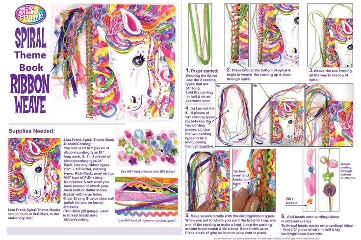 the instructions for how to make a rainbow pony head with beads and hair clips on it