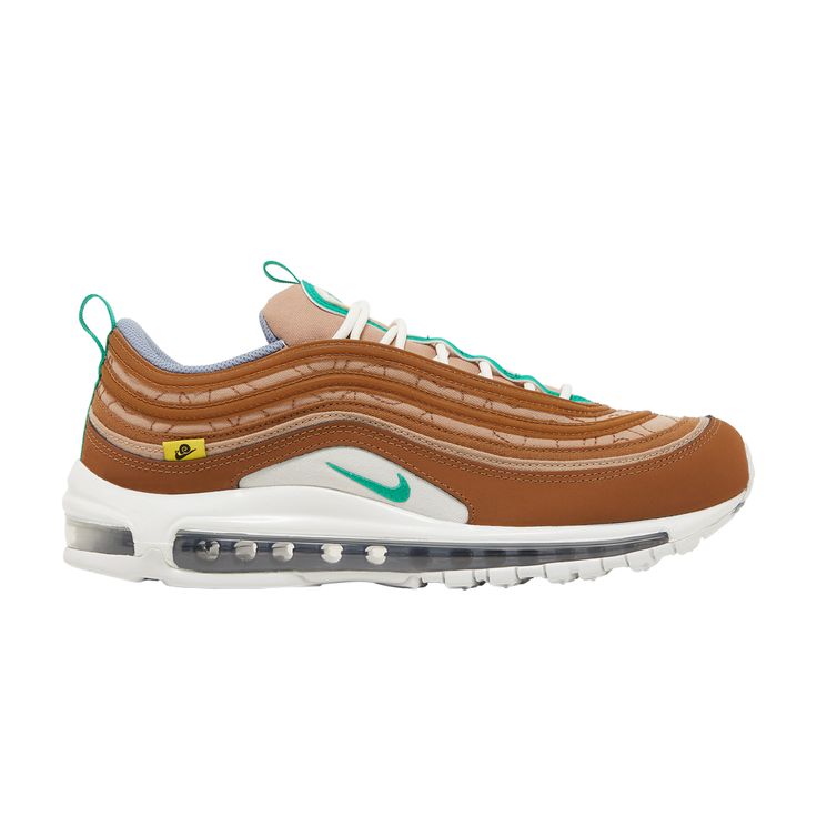 Find NIKE Air Max 97 Se 'moving Company on Editorialist. Air Max 97 SE 'Moving Company' Brown Sneakers With Air Cushioning For Streetwear, Brown Air Max Cushioned Sneakers For Sports, Brown Sporty Sneakers With Air Cushioning, Brown Sports Sneakers With Air Cushioning, Brown Custom Sneakers With Air Max Cushioning For Sports, Brown Running Shoes With Air Max Cushioning For Sports, Moving Company, Nike Air Max 97, Mens Shoes Sneakers