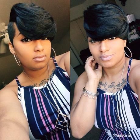 Short Quick Weave Styles, Short Quick Weave Hairstyles, 27 Piece Hairstyles, Short Quick Weave, Short Weave Hairstyles, Hairstyles Quick, Black Women Short Hairstyles, Black Hair Short Cuts, Black Hairstyles With Weave