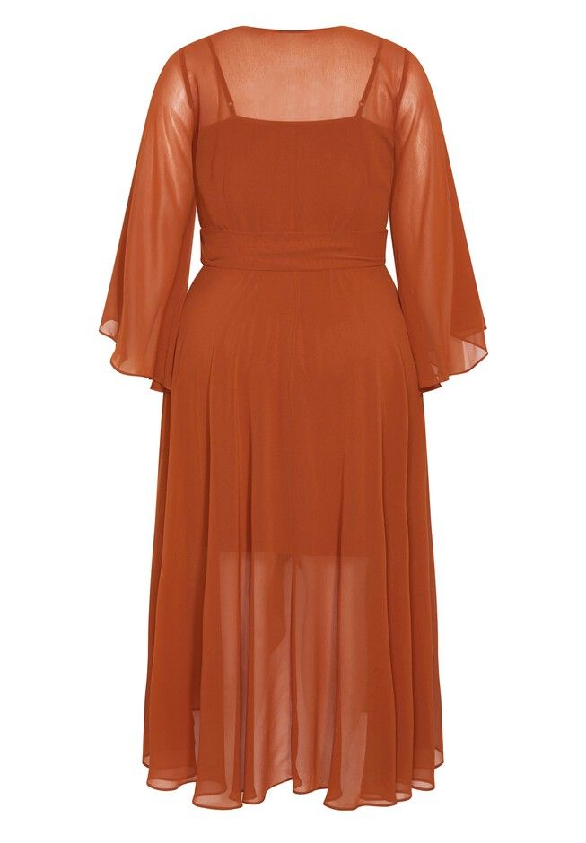 Whether you're off to a romantic date, evening event, or anything in between, the Fleetwood Maxi Dress has got you covered. Glamorously flowy in chiffon fabrication, this dress is designed to love your curves with its true wrap style and V-neckline.
Key Features Include:
- V-neckline
- Full length bell sleeves
- Fabric tie closure
- True wrap style
- Floaty chiffon fabrication
- Maxi hi-lo hemline
- Slip included
Partner with stiletto ankle heel boots for an elevated style. Ankle Heel Boots, Ginger Dress, Dresses Date Night, Elevated Style, Plain Dress, Romantic Date, Maxi Dress Wedding, Date Night Dresses, Plus Size Pants