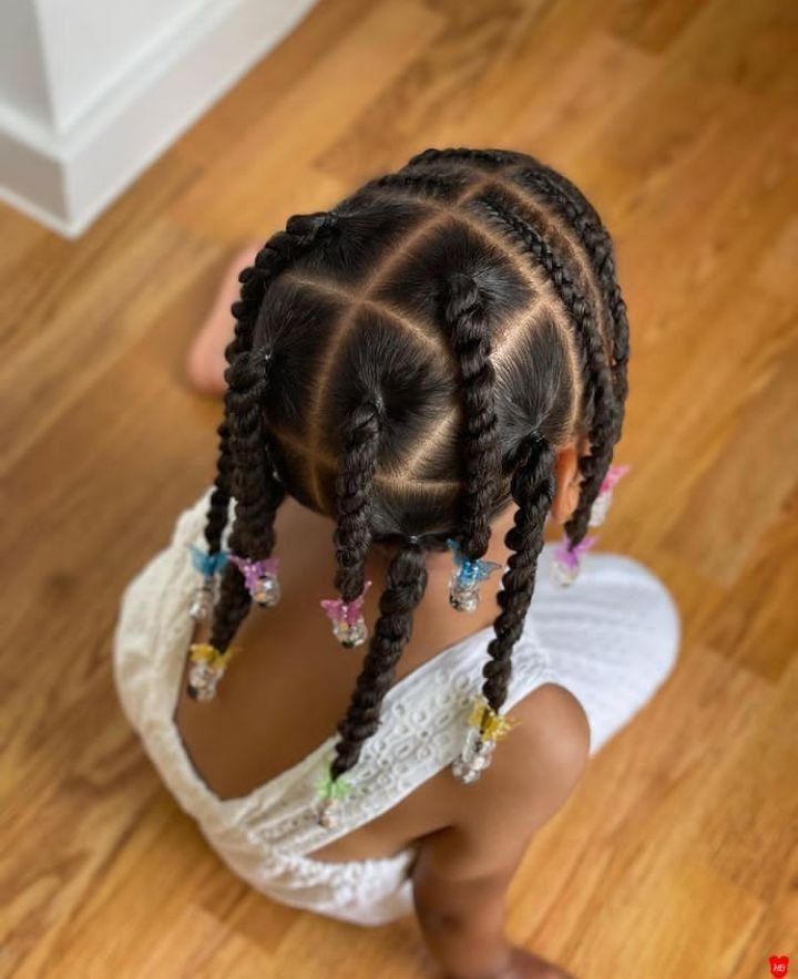 Toddler Cornrows, Black Daughter Hairstyles, Quick Toddler Hairstyles Black, Toddler Girl Hairstyles, Baby Hairstyle, Black Toddler Hairstyles, Black Baby Girl Hairstyles, Baby Girl Hairstyles Curly, Daughter Hairstyles