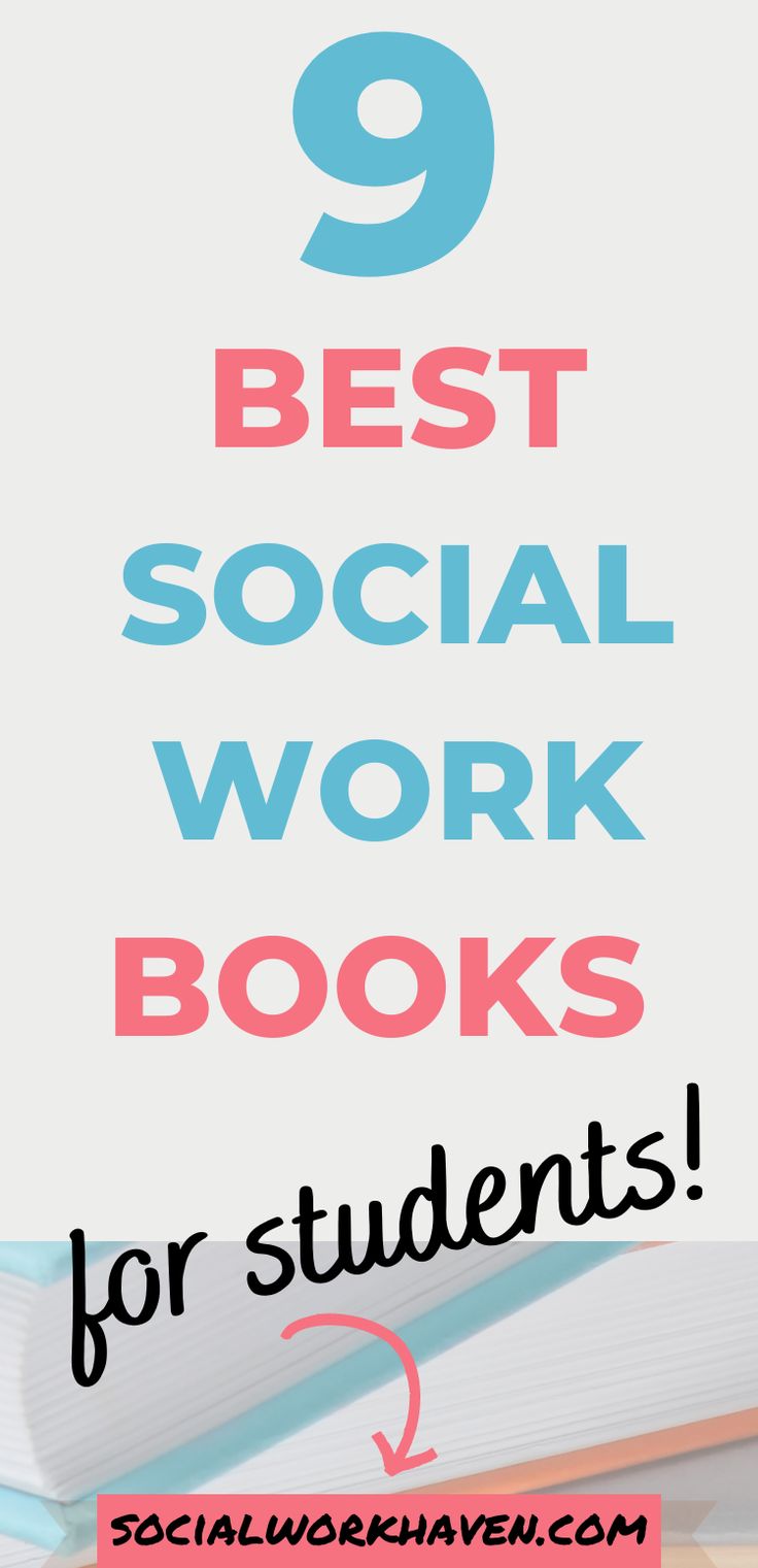 books with the title 9 best social work books for students