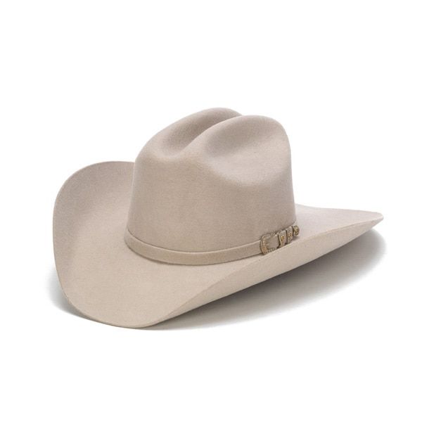 Stampede Hats - 100X Wool Felt  Beige Cowboy Hat with Silver Tone Buckle - Black - One Size - Unsure of what a Dropship item is? Click this link so you are fully informed prior to your purchase!  The Stampede Hats Detailed Silver Tone Buckle Cowboy Hat is made of 100X Wool Felt, giving you the high quality softness that also lasts long. Your head will be happy in this hat. Featuring a detailed silver-tone buckle with well crafted detailing, this is a sophisticated clean look Beige Cowboy Hat, Brown Cowboy Hat, Trending Hats, Black Cowboy Hat, Outback Hat, Black Cowboys, Mens Hats Fashion, Felt Cowboy Hats, Rancher Hat