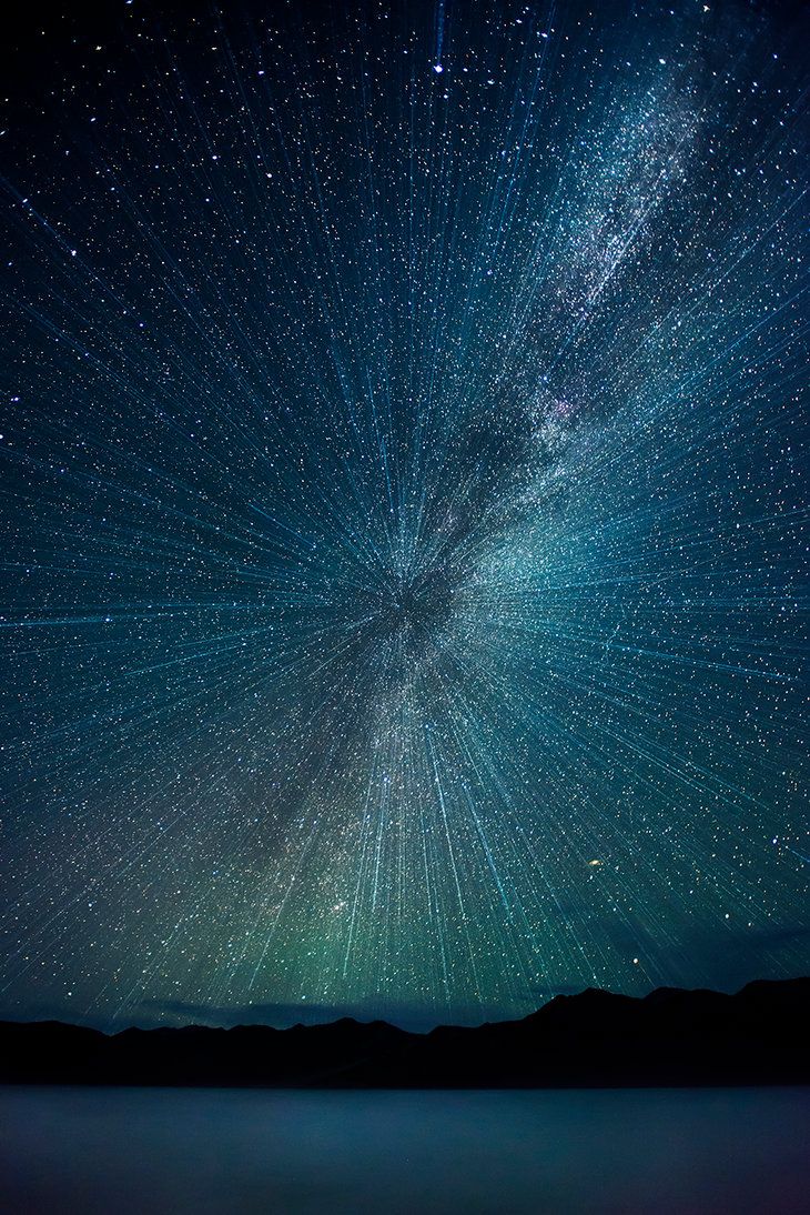 an image of the night sky with stars