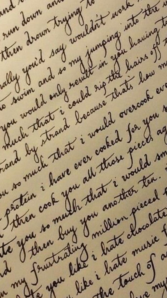 an old handwritten letter with cursive writing