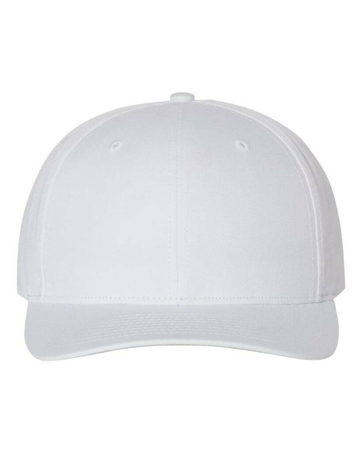 Pro Twill Snapback Cap - WHITE - S/M | Richardson Pro Twill Snapback Cap in White Size Small/Medium | 60/40 cotton/polyester Classic White Fitted Hat For Baseball Season, Classic White Fitted Baseball Hat, White Adjustable Dad Hat For Baseball Season, White Flat Bill Baseball Cap For Baseball Season, White Dad Hat For Baseball Season With Curved Visor, Adjustable White Baseball Cap With Curved Visor, White Adjustable Baseball Cap With Curved Visor, White Cotton Snapback Dad Hat, White Baseball Cap For Baseball Season