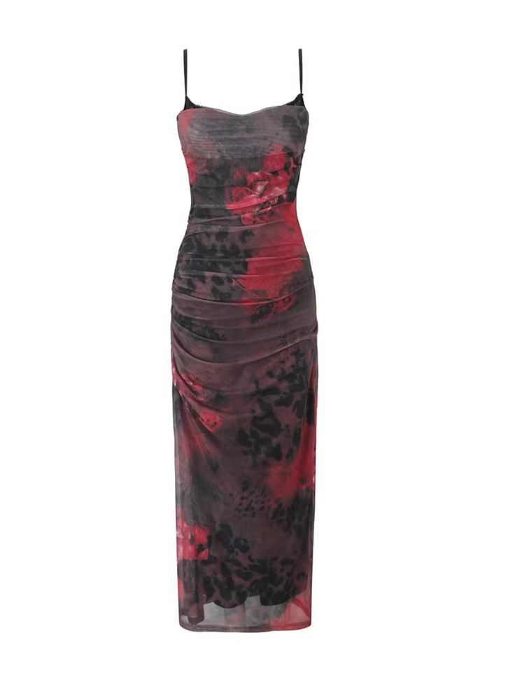 Get ready to stun in the Drea Maxi Dress. With spaghetti straps, a sleeveless design, and double layer for a slim fit, this romantic and feminine dress from the Good Girl Things Evening Dresses Collection is perfect for any occasion. In a dark brown print, you'll turn heads and feel confident all day (or night) long! Details Drea Printed Maxi Dress in Dark Brown Spaghetti straps Sleeveless Slim fit Double layer Romantic, feminine Good Girl Things Evening Dresses Collection Dark Romantic Fashion, Midi Dress With Sneakers, Evening Dress Collection, Summer Tie Dye, Adam Cole, Beautiful Maxi Dresses, Spaghetti Strap Maxi Dress, Elegant Maxi Dress, Girl Things