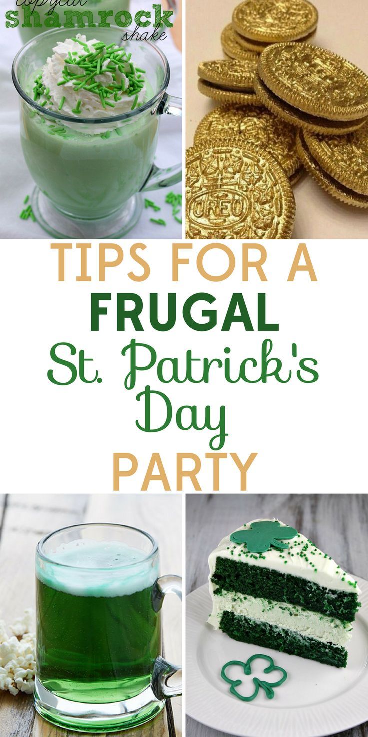 st patrick's day party food and drink ideas