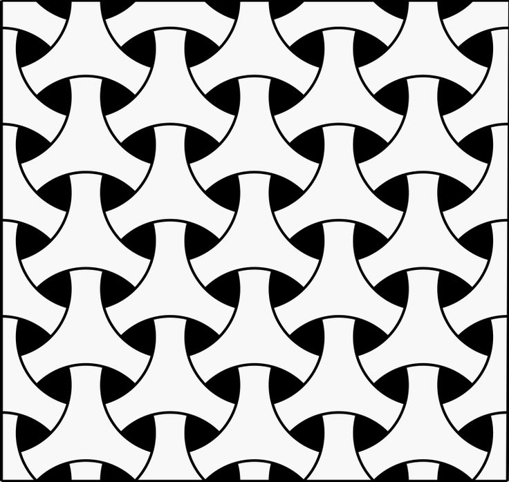 an abstract black and white pattern