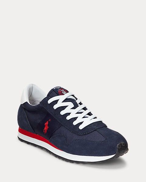 Polo sneakers Polo Sneakers, Basket Training, The Train, Ralph Lauren Men, Newport, Men's Sneakers, Converse Sneaker, Polo Ralph, Two Tone