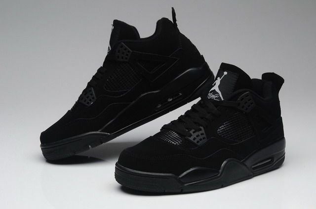 Sepatu Air Jordan, Cheap Basketball Shoes, Air Jordan Iv, Jordan Iv, Jordan 4 Black, Adidas Shoes Outlet, Jordan Shoes Girls, Jordan Shoes Retro, All Nike Shoes