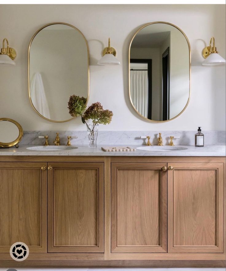 For jute master bath refresh,

Follow my shop @KHKD on the @shop.LTK app to shop this post and get my exclusive app-only content!

#liketkit #LTKhome #LTKSeasonal #LTKFind
@shop.ltk
https://liketk.it/3ZB5w Natural Wood Vanity Bathroom, Bathroom Sconces Double Vanity, Wood Double Vanity, Natural Wood Bathroom Vanity, Wooden Bathroom Vanity, Light And Dwell, Black Mirror Frame, Natural Bathroom, Wood Bathroom Vanity