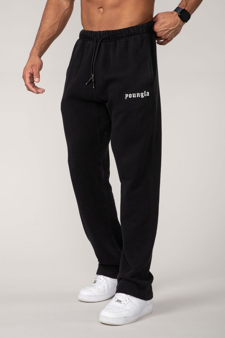 216 Eternal No Cuff Sweats Ideal Male Body, Cuffed Joggers, Credit Card Statement, Fitted Joggers, Cotton Fleece, Male Body, First Photo, Fleece Fabric, Loose Fitting