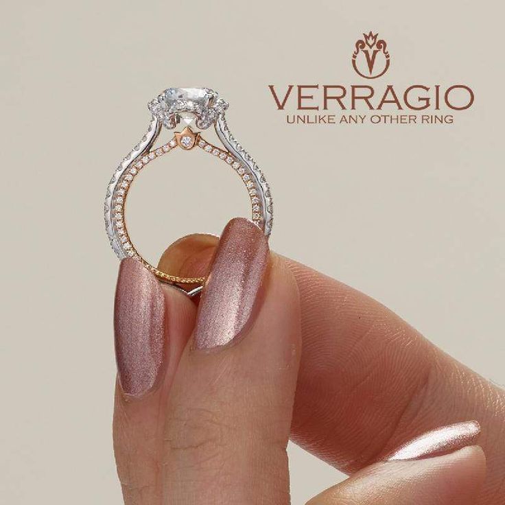 Verragio Engagement Ring Verragio Couture 0464R-2WR Verragio Engagement Rings Rose Gold, Aquamarine Ring Rose Gold, Verragio Rings, Verragio Engagement Rings, Pink Morganite Engagement Ring, Collection Couture, Couture Style, Ring Collection, Engagement Ring Styles