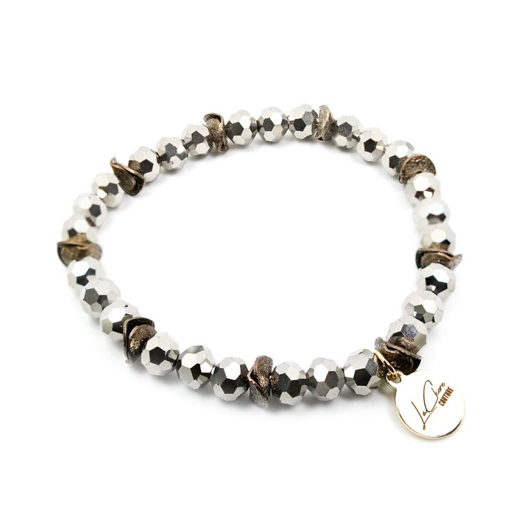 Who said you can't buy love? Our Knight in Shiny Armor Bracelet will have you head over heels in love. Features: Stylish and Lightweight Stone Beaded High-quality Dark silver crystal glass beads Dark pewter accents. Shiny Armor, Armor Bracelet, Dark Pewter, Stack Bracelet, Bracelets Beaded, Howlite Stone, Stackable Bracelets, Fall Accessories, Tiger Eye Stone