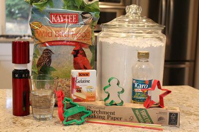 an assortment of ingredients on a kitchen counter