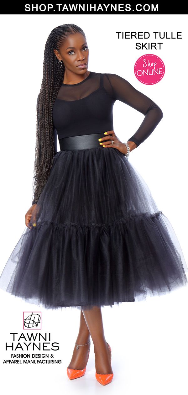 Turn heads in this skirt with layered tulle that gives it a full, flouncy look.Interested in additional options that aren't shown, or have questions? Please contact us at 972-754-5096 or email us at sales@tawnihaynes.com if you require further assistance! Evening Tulle Ruffled Skirt, Evening Ruffled Tulle Skirt, Party Full Crinoline Skirt, Dresses With Layered Hem And Voluminous Skirt, Fitted Tiered Dress With Pleated Skirt, Black Ruffled Tulle Petticoat, Fitted Organza Tiered Skirt, Evening Tiered Ruffled Skirt Petticoat, Tiered Ruffled Skirt Petticoat For Evening