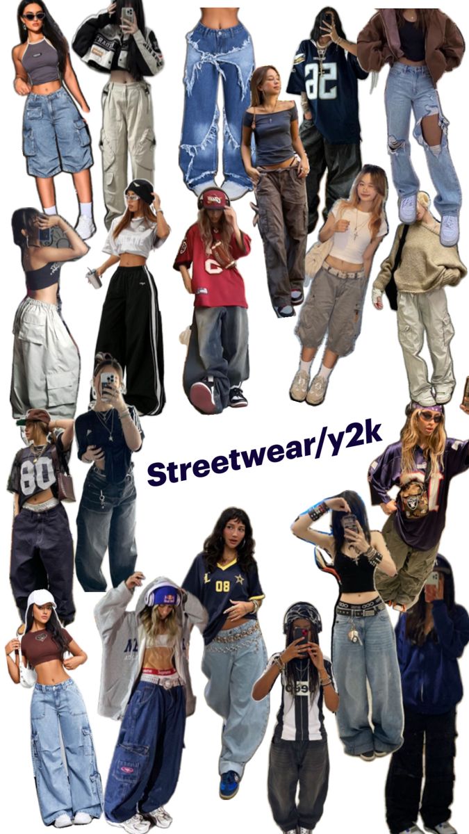 Outfit inspo #streetwear #y2k #outfitinspo #outfits #pants #tops #clothing #falloutfitinspo #fall #fashion Streetwear Style Aesthetic, Fall Outfits Streetwear, Y2k Streetwear Aesthetic, Outfit Inspo Streetwear, Y2k Outfits Aesthetic, Y2k Street Style, Street Style Outfits Casual, Streetwear Girl, Outfit Inspo Casual