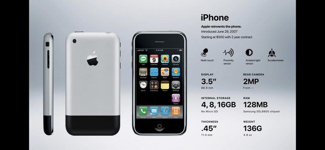 an iphone is shown in this advertisement for the company