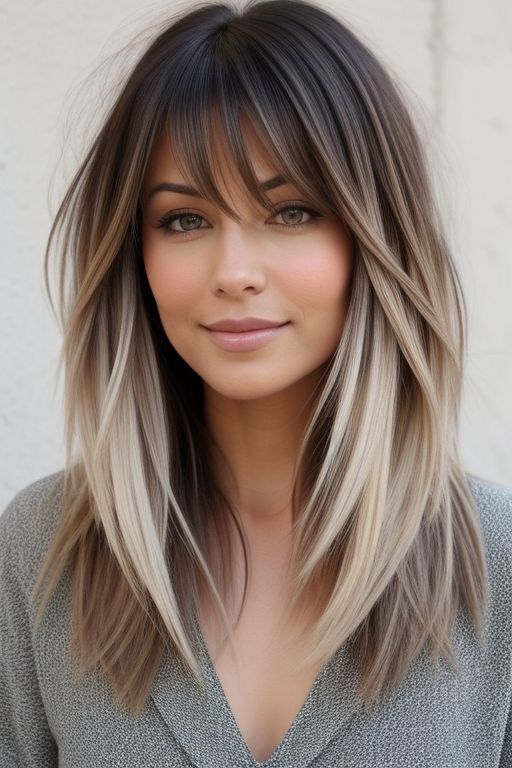 Long Fine Hair With Bangs, Long Bobs For Fine Hair, Long Bob Hairstyles For Fine Hair, Shoulder Length Haircuts For Fine Hair, Chin Length Hairstyles, Fine Hair Styles For Women, Rambut Brunette, Hairstyles For Fine Hair, Chin Length