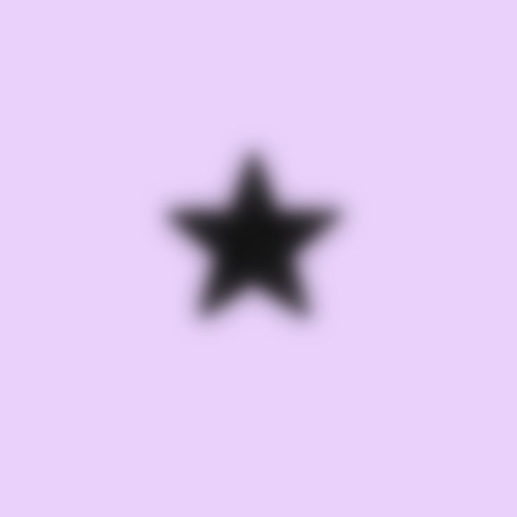 a black star on a purple background