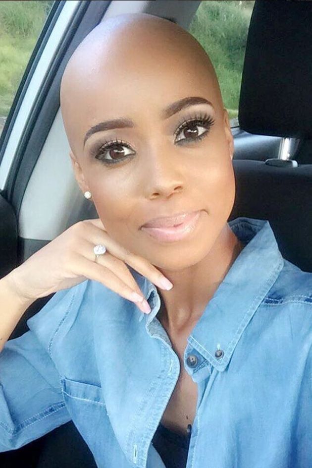 Bald and Beautiful Women  - 19 Stunning Black Women Whose Bald Heads Will Leave You Speechless Donne Calve, Bald Head Women, Bald Look, Bald Girl, Bald Hair, Bald Women, Slicked Back Hair, Bald Heads, Shaved Head