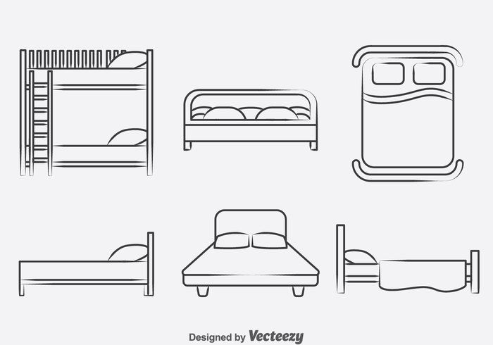 four different types of bunk beds