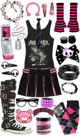 Scene Queen Outfit | ShopLook Scene Casual Outfits, Sence Kid Outfits, Alt Scene Outfits, Scene Outfits Summer, Scean Girls Outfits, Scene Emo Outfits 2000s, Purple Scene Outfits, Scene Girls Outfits, Scene Outfits Ideas