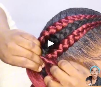 419K views · 7.6K reactions | What a jaw dropping hairstyle 😮!!!
Cutest  hairstyle you can do yourself (DIY)
She made a beautiful natural hairstyle, Just wait for the transformation🤔... | By NanyaGrands Nwabueze | Another do it yourself
hairstyle. Come on guys. Watch how she's making this hair by
herself. Can you see how she used the crochet needle to pass
all the extension before she start she started braiding. So
keep watching but remember to help me like this video and
also help me share. So at the end of every braid that you've
made, you use your needle to bring them together. Can you
see that? So lovely. Can you try these hairs? Hairstyles Cornrows, Two Braid Hairstyles, Crochet Needle, Natural Hairstyle, Personal Grooming, Two Braids, Keep Watching, Just Wait, Crochet Needles