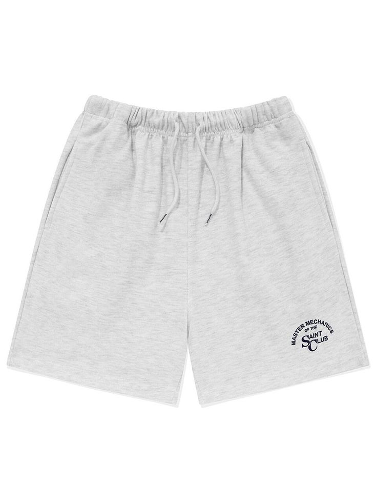 These are basic sweat shorts with minimal design so works well for easy daily wear. It is cut from soft and comfy cotton-blend terry.- Elasticated drawstring waistband- Two front on-seam pockets- One back patch pocket with point logo label- Lettering embroidery at hem- Loose fit- Tentar and tumble finish to minimize distortion after wash Cotton Athleisure Sweatpants Short Length, Athleisure Cotton Short Sweatpants, Athleisure Cotton Short Length Sweatpants, Cotton Athleisure Sweatpants In Short Length, Short Length Cotton Sweatpants In Athleisure Style, Cotton Drawstring Athletic Shorts For Streetwear, Cotton Drawstring Shorts For Streetwear, Cotton Sweatpants With Built-in Shorts For Loungewear, Cotton Lounge Sweatpants Short Length