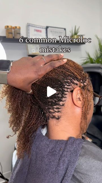 9,974 likes, 160 comments - heal_thyhair on June 28, 2024: "Here are some mistakes you could be as a beginner in your loc journey, and it could affect the health of your microlocs. 1. waiting too long between retightenings as a starter. 2. using wax or gels on your hair. 3. not separating your roots. 4. going too long without washing your locs. 5. not covering your locs. 6. not wearing a shower cap. 📲FREE Microlocs Haircare Guide available on my website 🤓 my online RETIGHTENING MICROLOCS g Micro Twists For Natural Hair, Interlock Micro Locs, Micro Root Locks, Microlocs Size Chart, Microlocs On Low Density Hair, Sisterlocks With Extensions, Coloured Microlocs, Micro Locs Interlocking, Formal Microloc Styles