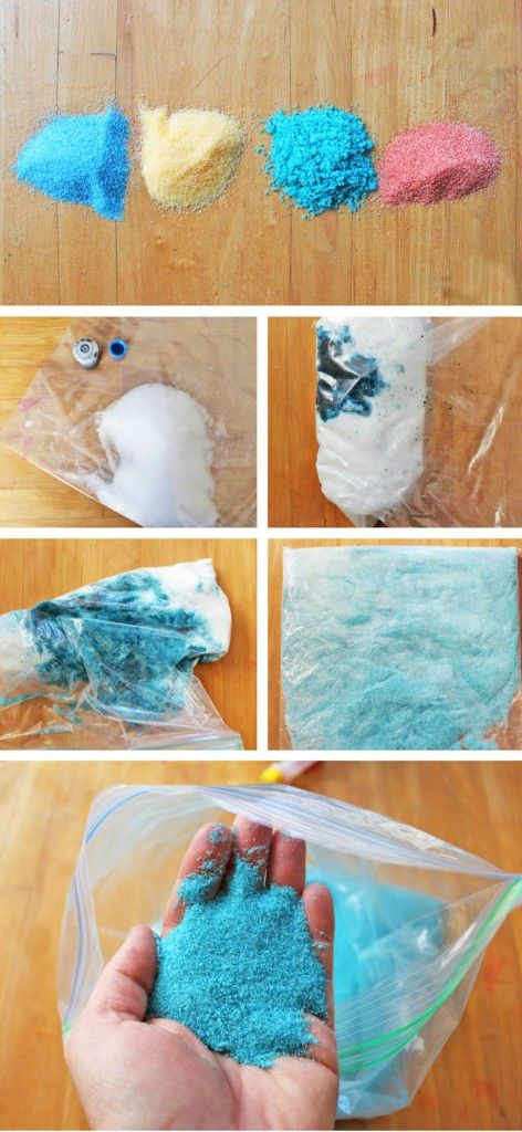 how to make an easy diy craft with colored sand