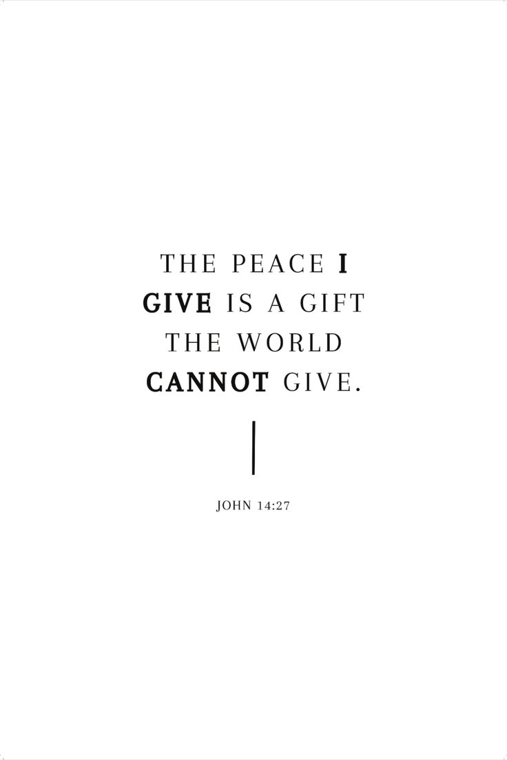 the peace give is a gift the world cannot't give john 1 22 - 27