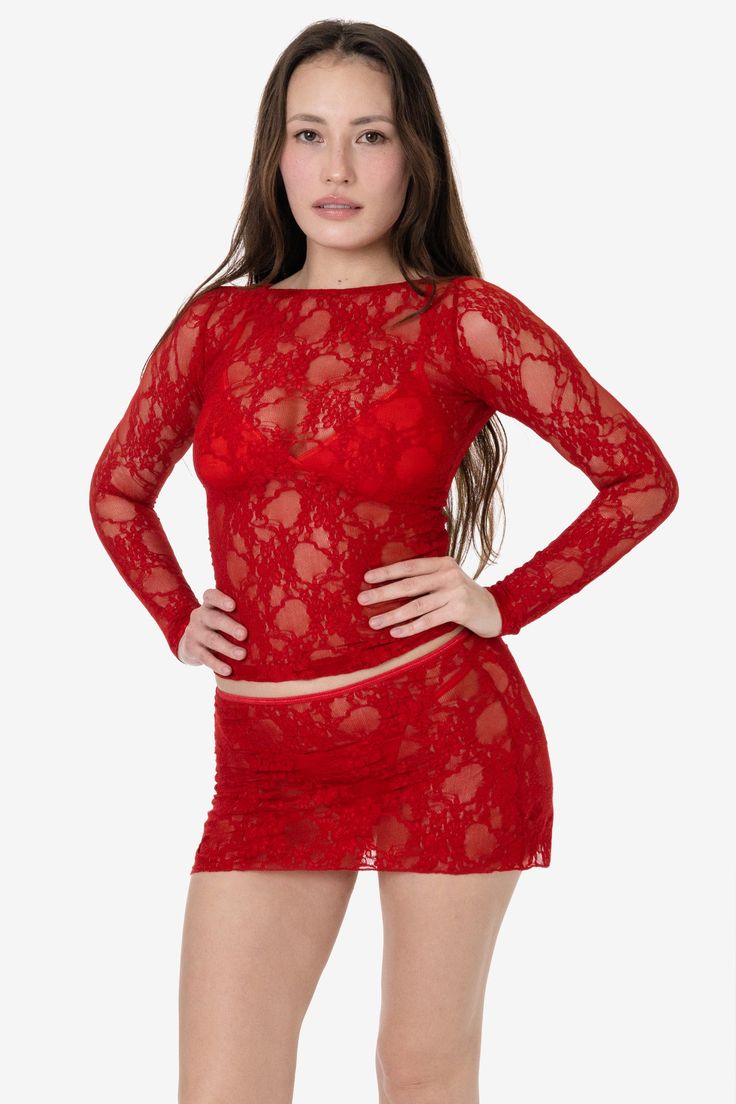 Matching Skirts, Lace Skirts, Floral Lace Top, 401k, Floral Lace Tops, Lace Long Sleeve, Top For Women, Beautiful Blouses, Flowy Dress