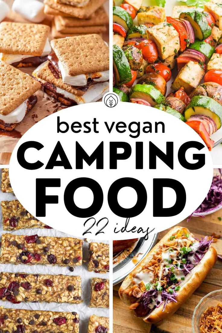 the best vegan camping food to eat in your rv or camper's house