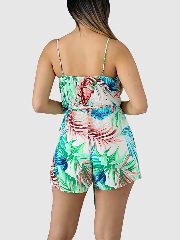 Features:Material: Polyester & ChlorofibreItem Type: Jumpsuits ShortsPatterns: Floral Print. Elastic Waist. Spaghetti StrapStyle: Casual. Sweet. SummerSize Chart:SizeSMLXL2XLLength6667686970Bust82869298104Waist7074808692Hips106110116122128 Printed One-piece Summer Jumpsuits And Rompers, Summer Printed One-piece Jumpsuits And Rompers, Printed Summer Jumpsuits And Rompers, Green Printed Jumpsuits And Rompers For Vacation, Green Printed Summer Jumpsuit, Printed Green Jumpsuits And Rompers For Vacation, Green Printed Summer Jumpsuits And Rompers, Summer Green Printed Jumpsuit, Green Spaghetti Strap Jumpsuits And Rompers For Beach