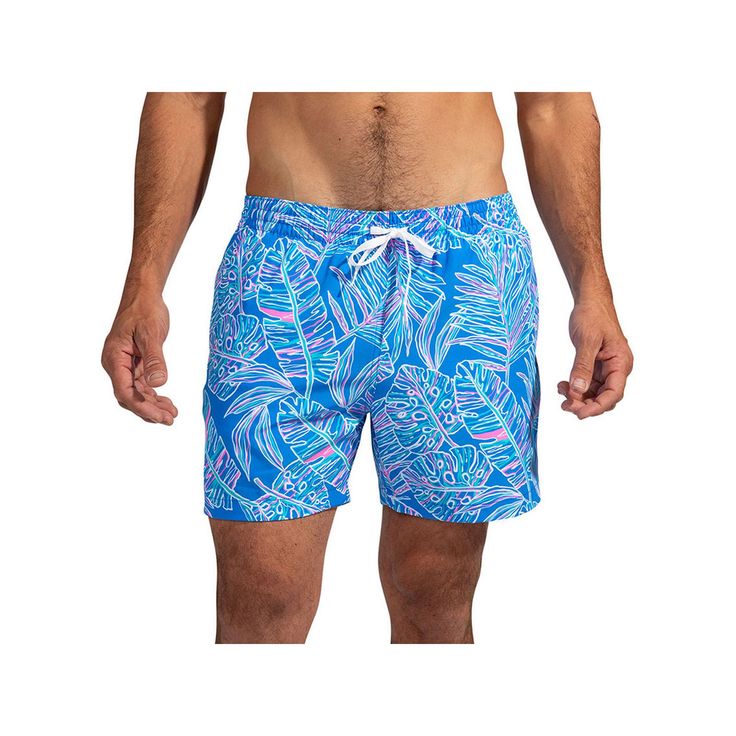 Enjoy a comfortable, stylish fit with these Men's Chubbies 5.5-inch swim trunks. Enjoy a comfortable, stylish fit with these Men's Chubbies 5.5-inch swim trunks. Stretch mesh liner 5.5-in. approximate inseam Secret inside pocket Back pocket Made out of our 4-way stretch fabricFIT & SIZING Elastic waistband Drawstring closureFABRIC & CARE Polyester, spandex Mesh lining Machine wash Imported Size: L 5 INCH. Color: Medium Blue. Gender: male. Age Group: adult. Blue Tropical Swim Trunks, Blue Swim Trunks With Built-in Shorts For Vacation, Tropical Style Blue Swim Trunks With Built-in Shorts, Blue Tropical Swim Trunks With Built-in Shorts, Tropical Blue Swim Trunks With Built-in Shorts, Tropical Blue Swim Trunks For Beach Season, Blue Swim Trunks For Pool Vacation, Blue Swim Trunks For Pool And Vacation, Blue Tropical Swim Trunks For Pool